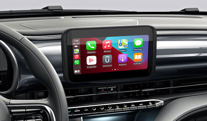 מסך מולטימדיה "7 עם תמיכה בApple Carplay ו- Android Auto